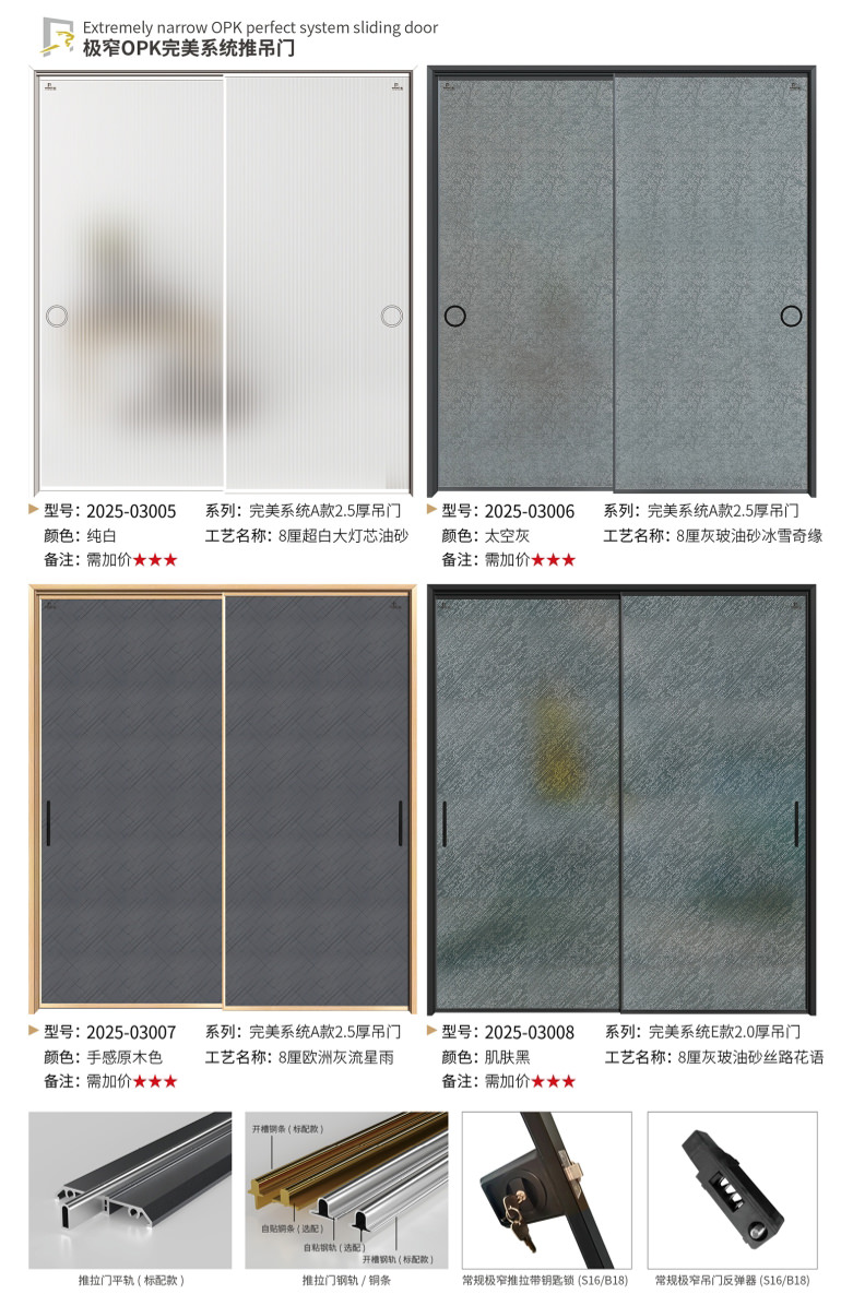 極窄鋁門(mén)_極窄OPK完美系統(tǒng)推吊門(mén)4